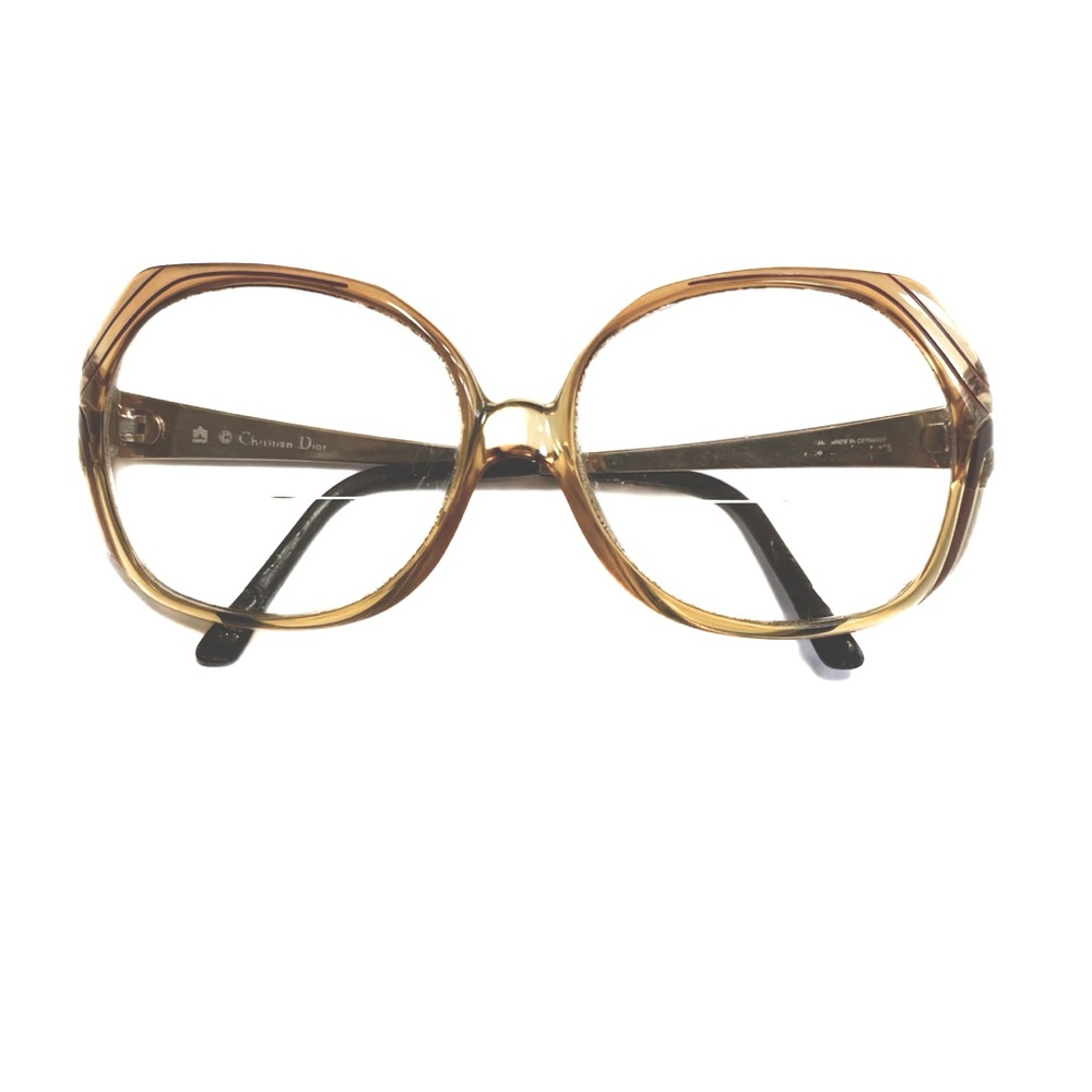 Christian Dior vintage glasses 70s